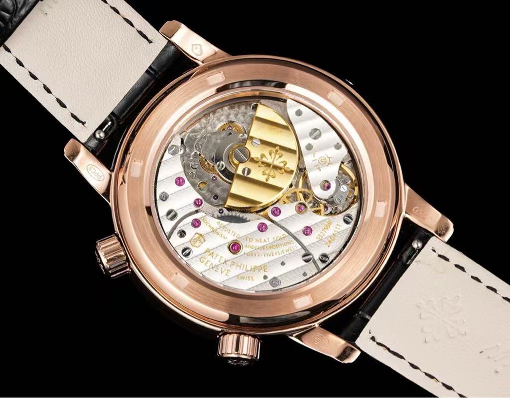 Patek Philippe--Moissanite Starry Rose Gold R6104-001 Replica Watch - Image 7