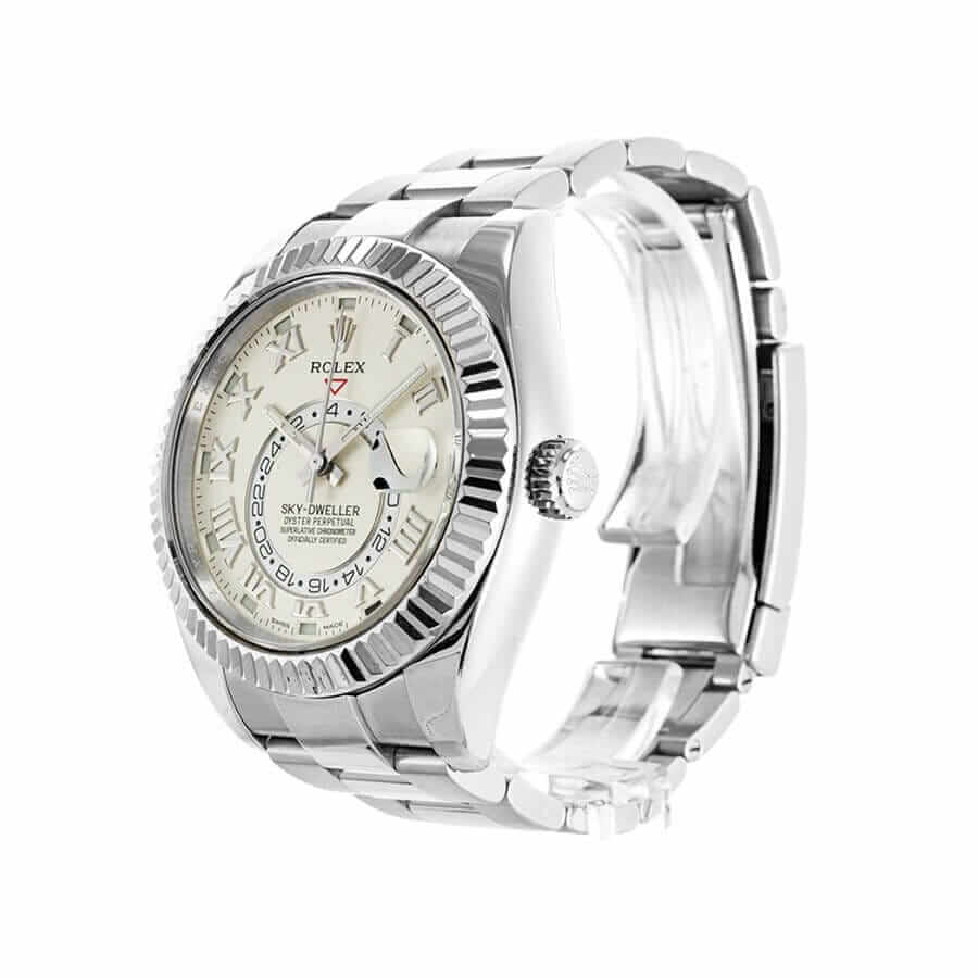 Rolex Sky-Dweller 326939 White Dial Oyster Replica - Image 2